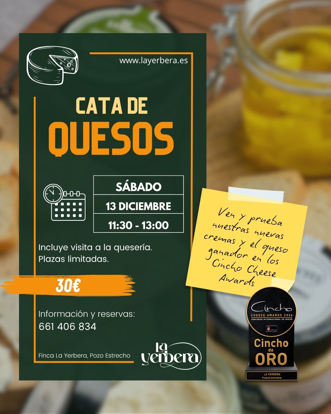 4 - CATA DE QUESOS - 13 DE DICIEMBRE 2025