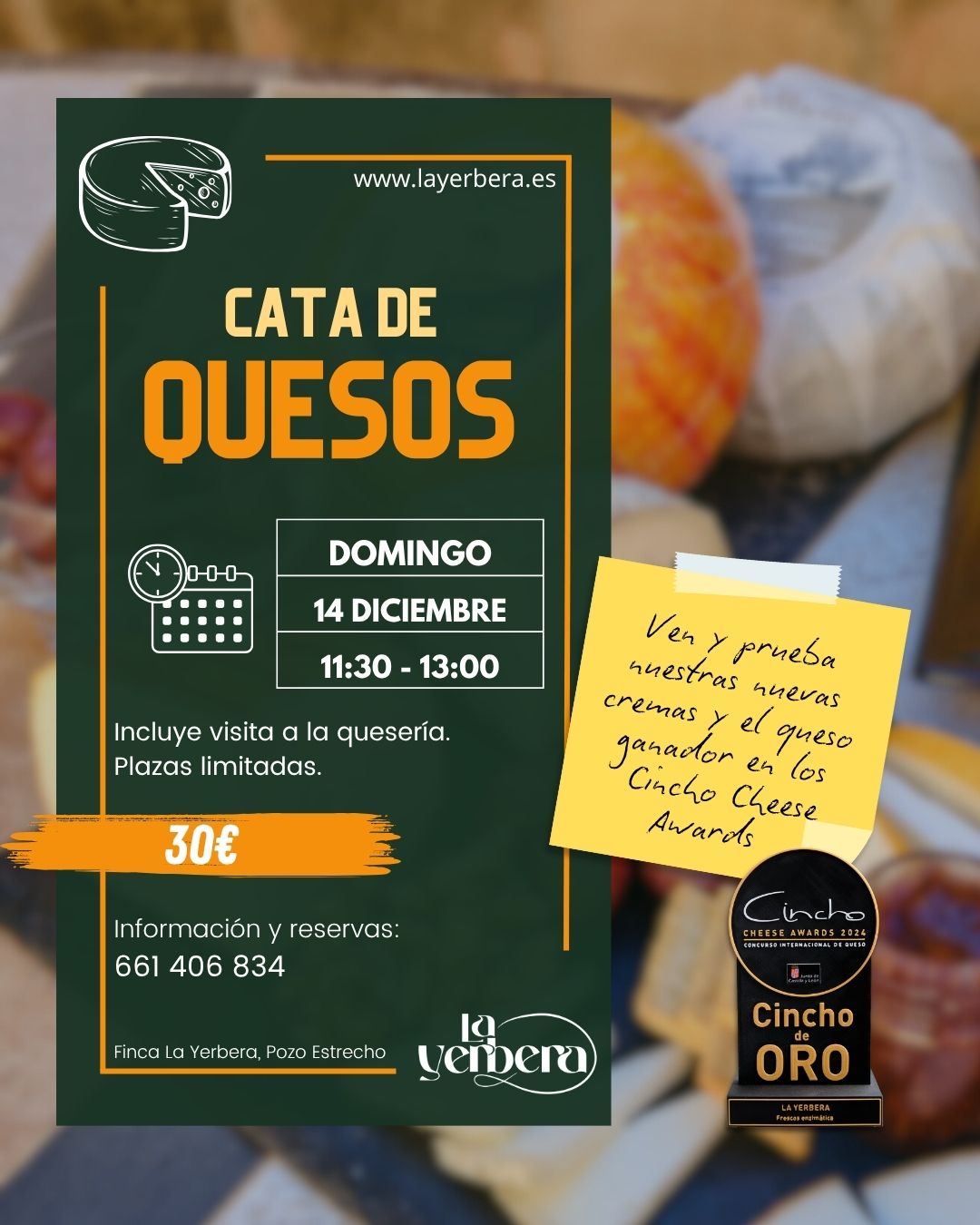 5 - CATA DE QUESOS - 14 DE DICIEMBRE 2025