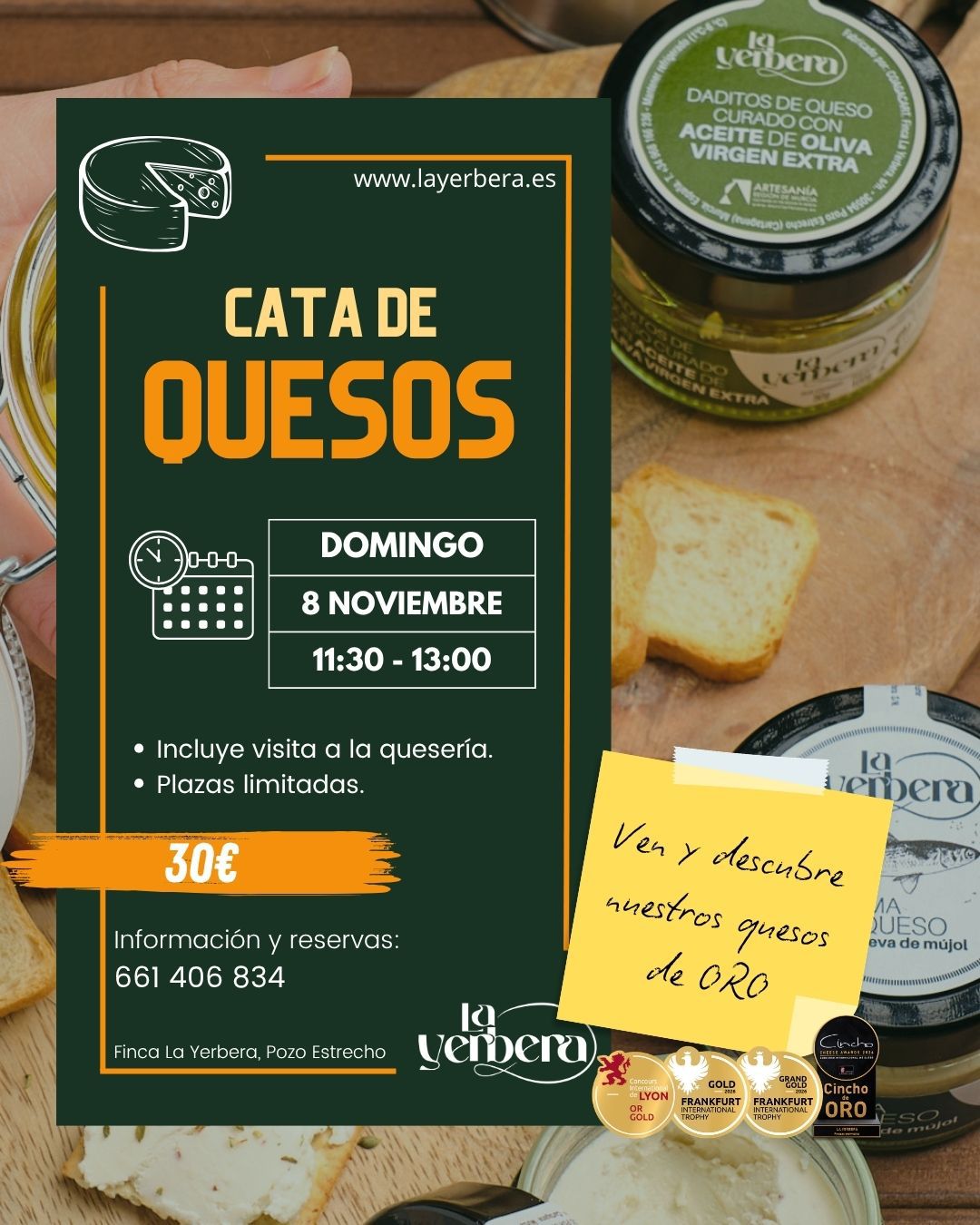 2 - CATA DE QUESOS - 8 DE NOVIEMBRE 2026