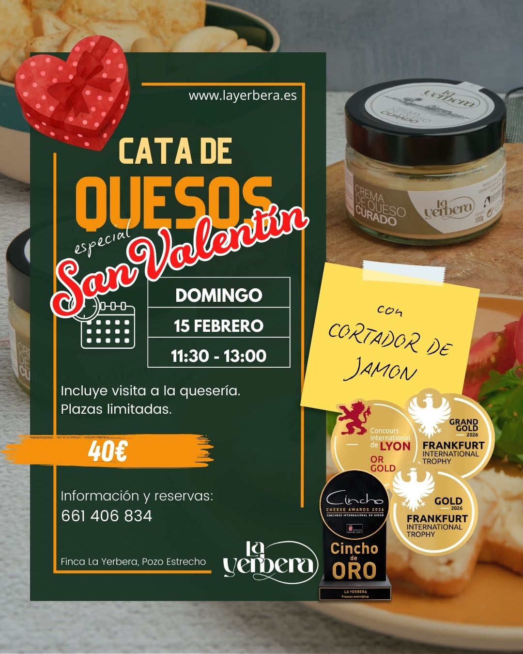 2 - CATA DE QUESOS - 15 DE FEBRERO 2026