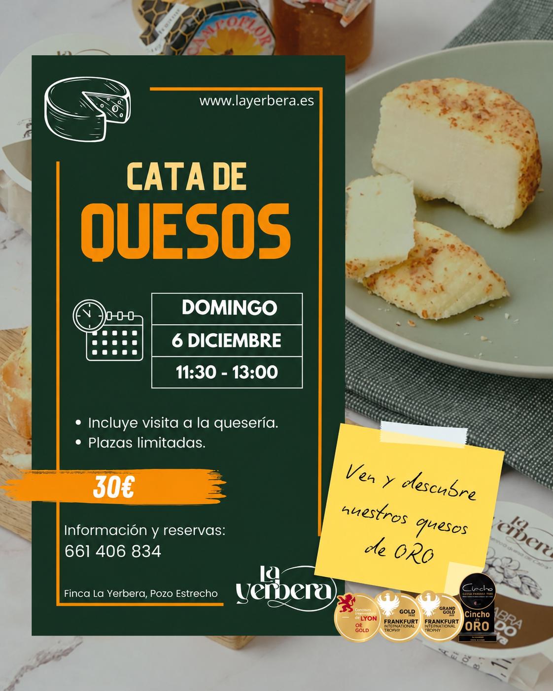 4 - CATA DE QUESOS - 6 DICIEMBRE 2026