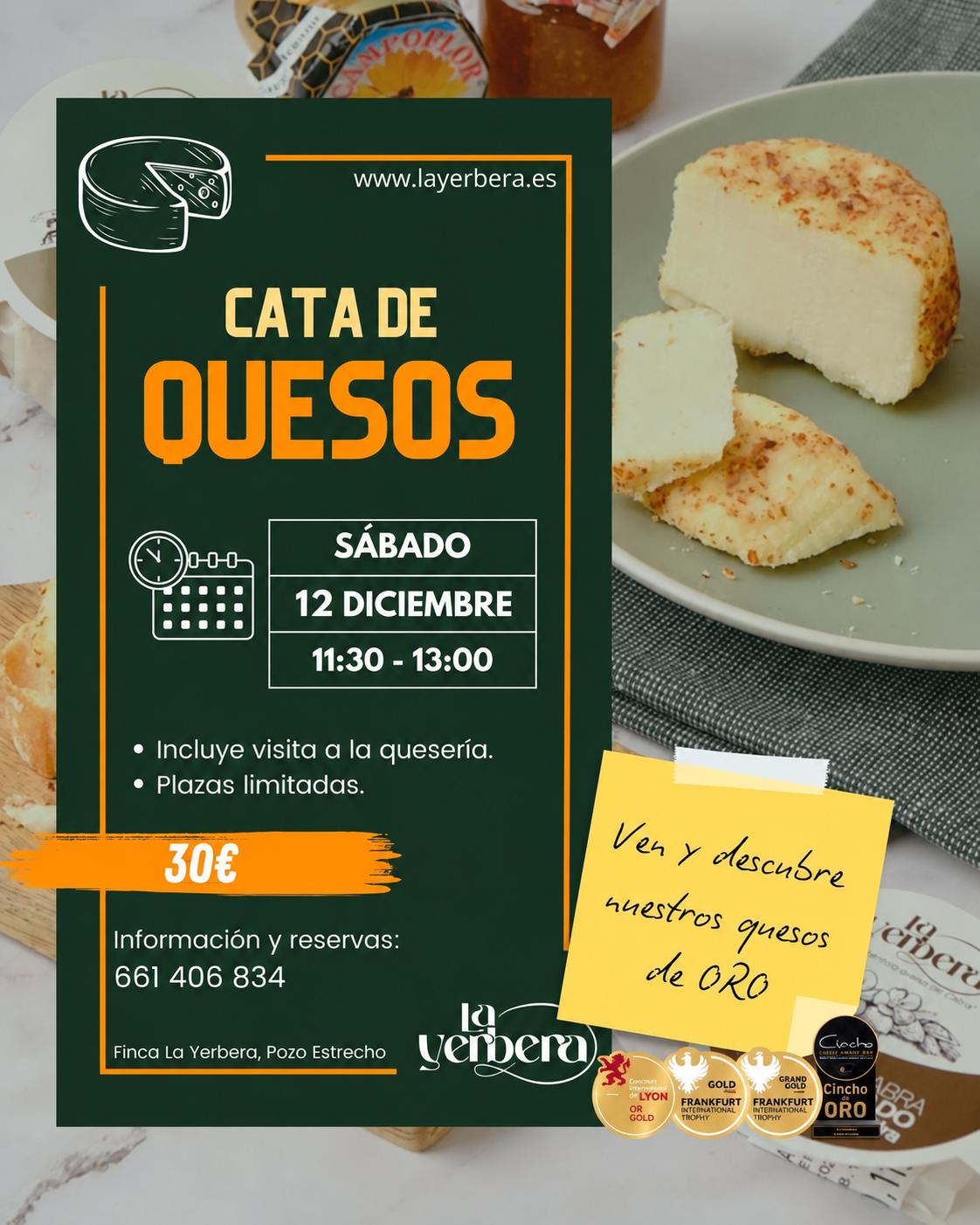 5 - CATA DE QUESOS - 12 DE DICIEMBRE 2026