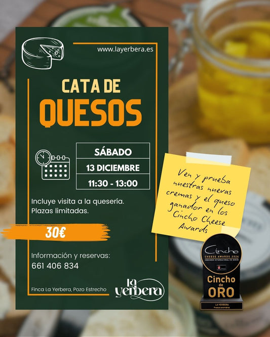 4 - CATA DE QUESOS - 13 DE DICIEMBRE 2025