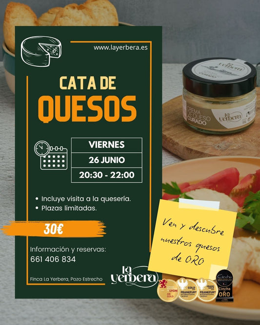 1 - CATA DE QUESOS - 26 DE JUNIO 2026