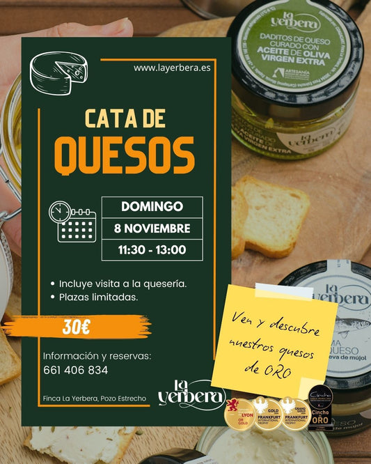 2 - CATA DE QUESOS - 8 DE NOVIEMBRE 2026