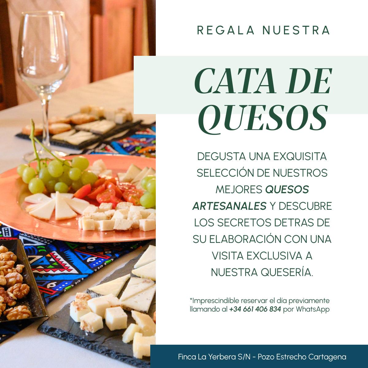 TARJETA REGALO CATA DE QUESOS LA YERBERA
